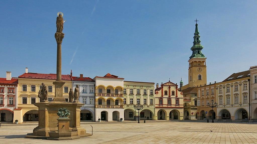nádherné náměstí nový jičín.