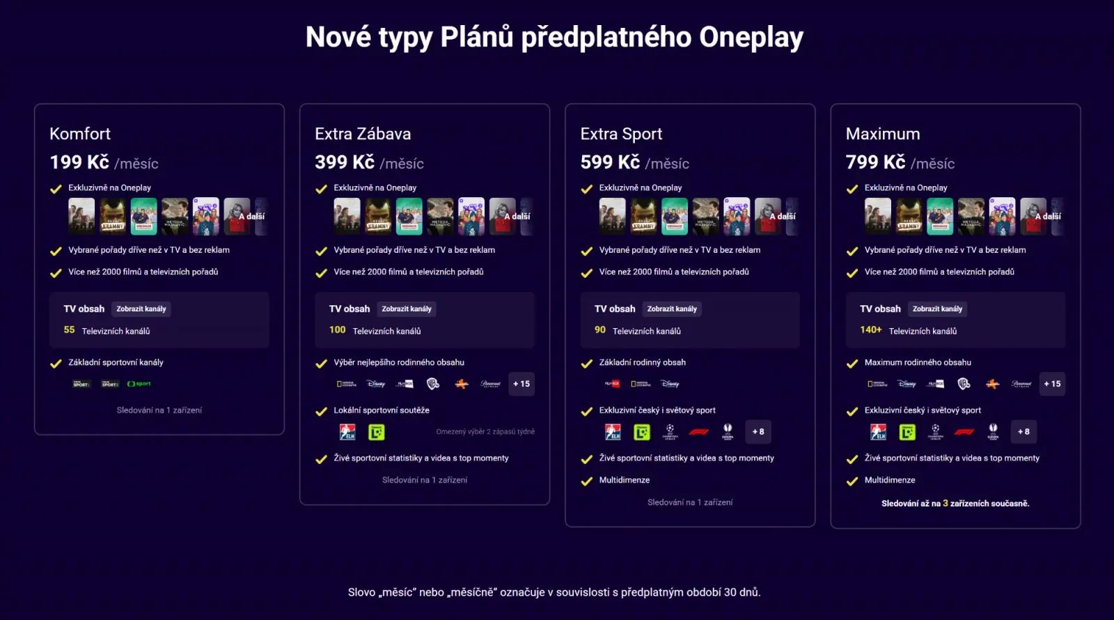 Pohodlné sledování streamovací služby na tabletu